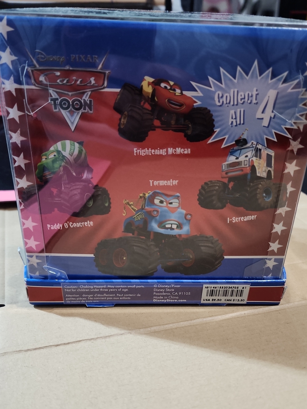 NIB Disney Cars Paddy O'Concrete Green Monster Truck Toy - Picture 4 of 4
